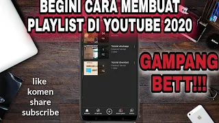 Cara membuat playlist di youtube dengan hp Android