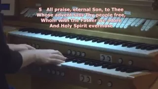 344. On Jordan's Banks the Baptist's Cry - The Congregation sing from the LSB