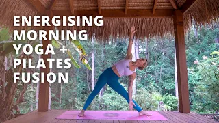 24-minute MORNING YOGA/PILATES FUSION | Energising stretch & strength.. Ashley Freeman