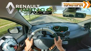 Renault Twingo RS 1.6 (97kW) |2| 4K TEST DRIVE POV - ACCELERATION & REV LIMITER SOUND🔸TopAutoPOV