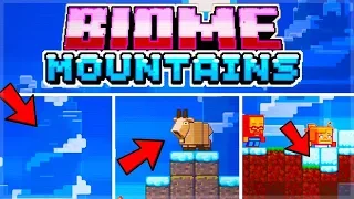 Minecraft 1.15 Mountains Update - Goat Mob, Thick Snow, Dramatic Views! Minecon LIVE!