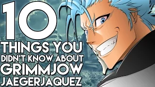 10 Things You Probably Didn't Know About Grimmjow Jaegerjaquez! (10 Facts) | Bleach