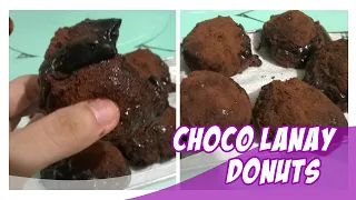 Mharz tries to bake Cebu-inspired Choco Lanay Donuts with milo coating