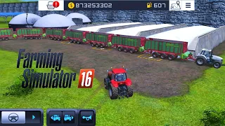 Fs 16 | Grass Anloading In Gas Making Plants In Fs 16 |Farming Simuator 16 |Gameplay @GAMERYT2525