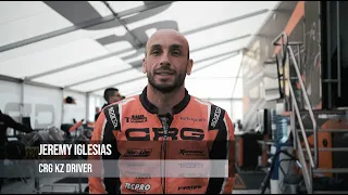 Interview with Jeremy Iglesias | FIA Karting European Championship 2022 KZ & KZ2 | R1, Genk