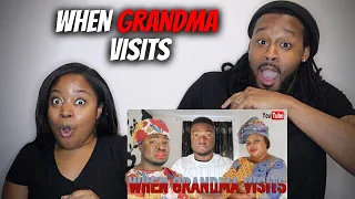 GROWING UP IN AN AFRICAN HOME: WHEN GRANDMA VISITS | The Demouchets REACT