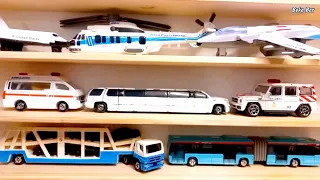 Helicopter, Limousine, Spaceship, Car Transporter, SUV, City Bus, Trucks, Ambulance, Aircraft, Jet