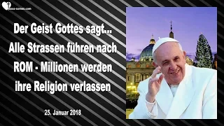 Alle Strassen führen nach Rom... Millionen werden ihre Religion verlassen ❤️ Durch Mark Taylor