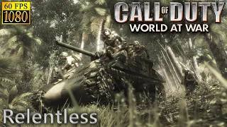 Call of Duty: World at War. Part 7 "Relentless" [HD 1080p 60fps]