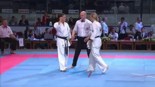 II KWU WC w-70kg. Kirsten Smith (Great Britain) vs. Karpuk Aleksandra (Poland)