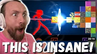 THIS IS INSANE! Alan Becker Lucky Block Staff - Animation vs. Minecraft Shorts Ep 33 (REACTION!)