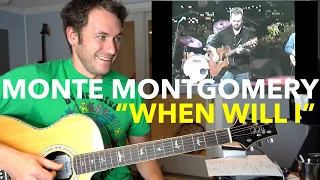Guitar Teacher REACTS: Monte Montgomery "When Will I" | LIVE 1999
