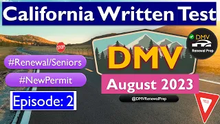 DMV Renewal Practice Test 2023 California