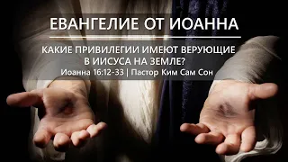 Иоанна 16:12-33 | Какие привилегии имеют верующие в Иисуса на земле?