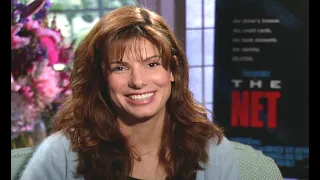 Rewind: Sandra Bullock 1995 interview on early jobs, her failed TV series, computer challenges, etc