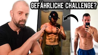 Vorsicht! Gefahr für Eure Gesundheit! Doktor bewertet Christian Wolfs Body Transformation Challenge