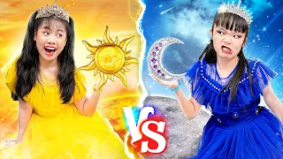 Day Girl vs Night Girl Wants To Be Prom Queen... Who Will Be The Winner? | Baby Doll And Mike