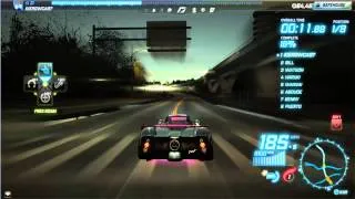 Need For Speed World - Pagani Zonda F - Construction Route -1:01.81
