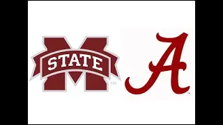2018 #16 Mississippi State at #1 Alabama (Highlights)