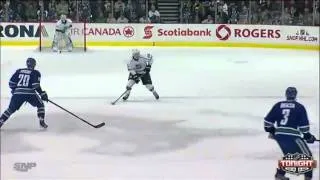 Anze Kopitar OT goal. Los Angeles Kings vs Vancouver Canucks 11/25/2013