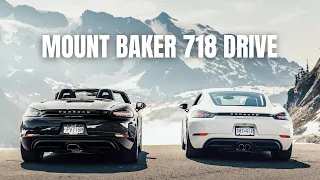 718 Porsche Cayman S and Boxster| Mountain Drive!