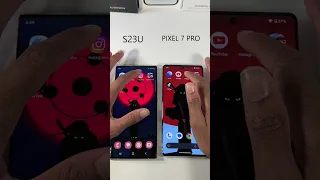 S23 Ultra VS Pixel 7 Pro Speed Test!