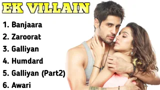 Ek Villain Movie All Songs||Sidharth Malhotra & Shraddha Kapoor||musical world||MUSICAL WORLD||