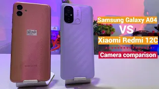 Samsung Galaxy A04 VS Xiaomi Redmi 12C Camera Test Comparison
