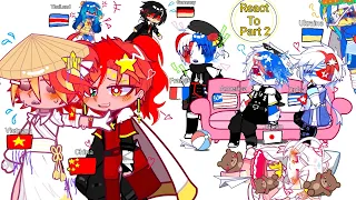 Countryhumans React To //Part 3 // Vietnamese-English // Ships// Make by Me_Andrew Mily
