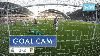 Goal Cam! What a strike! Alioski volley in the Yorkshire derby!