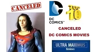 Top 10 Canceled DC Comics Movies