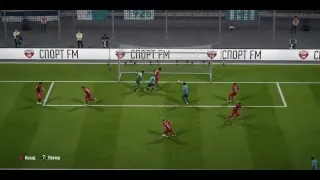 FIFA18  Russian League  Zenit SPetersburg - Spartak Moscow