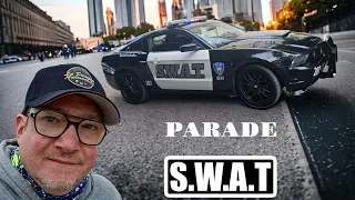 #swat #usa PARADE en MUSTANG  SWAT.