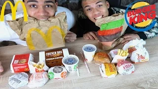 MC DONALDS VS BURGER KING !!! | Kelvin und Marvin