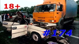 (18+) Аварии и ДТП Сентябрь 2016 Подборка #174 / Car Crash Compilation September 2016 #174