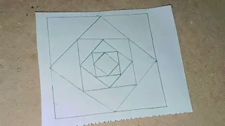 how to illusion art by lines and marker kalar. kese banaye illusion art pencil se. how to optical..!