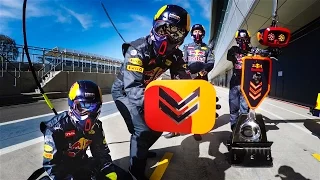 GoPro: Pit Stop Practice with the Red Bull Racing Formula One Team