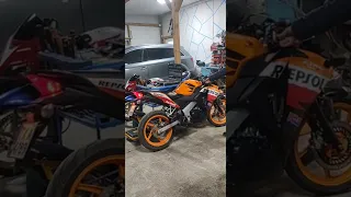 Motorcycle no exhaust sound (cbr125r)