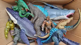 Hunting Jurassic World Godzilla, King Kong, T-Rex, Mosasaurus, Megalodon, Ghidorah, Sharkzilla