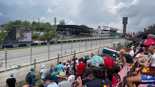 View from Grandstand K (Tribuna K) at F1 Spanish Grand Prix 2023