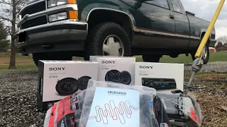 Installing a NEW Radio and Speakers on my 1995 Chevrolet K1500!