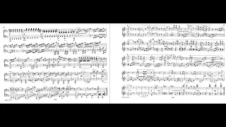 Brahms symphony 3 (piano 4 hands) score