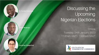 Webinar on the Upcoming Nigerian Elections