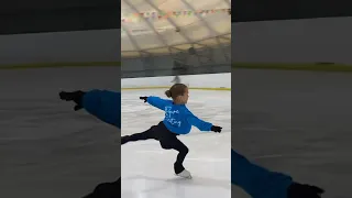 Дупель (двойной аксель 2А)  Работа над прыжками!!! #figureskating #sports #fitness #skating #спорт