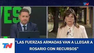 “Las Fuerzas Armadas van a llegar a Rosario con recursos” : Patricia Bullrich, Ministra de Seguridad