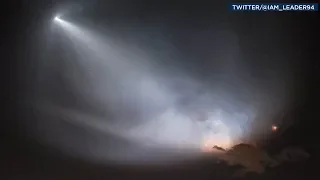 VIDEO: SpaceX rocket creates stunning light show across SoCal sky | ABC7
