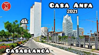 Casa Anfa MOROCCO 4k   القطب المالي كازا أنفا ، الدار البيضاء