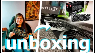 GEFORCE RTX 3060 Ventus 3X - Unboxing y montaje