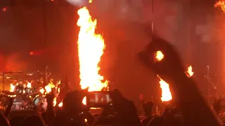 Disturbed-Inside The Fire (Live clip from Wells Fargo Center)