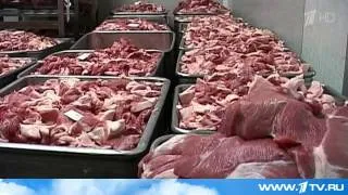 Санитарные службы РФ изъяли сотни тонн мяса, которое может содержать опасные стероиды